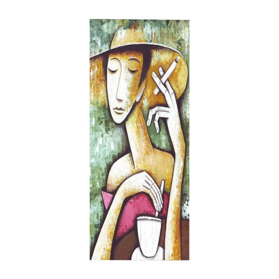 Zidna dekoracija Lady in Hat