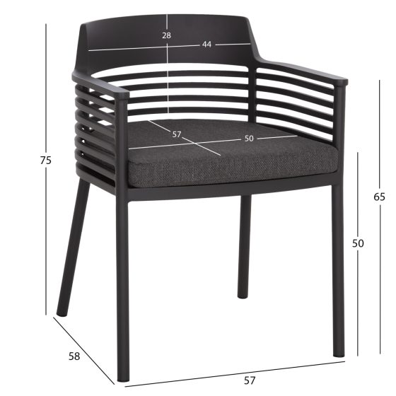 vanjska stolica model wally dimenzije creative design